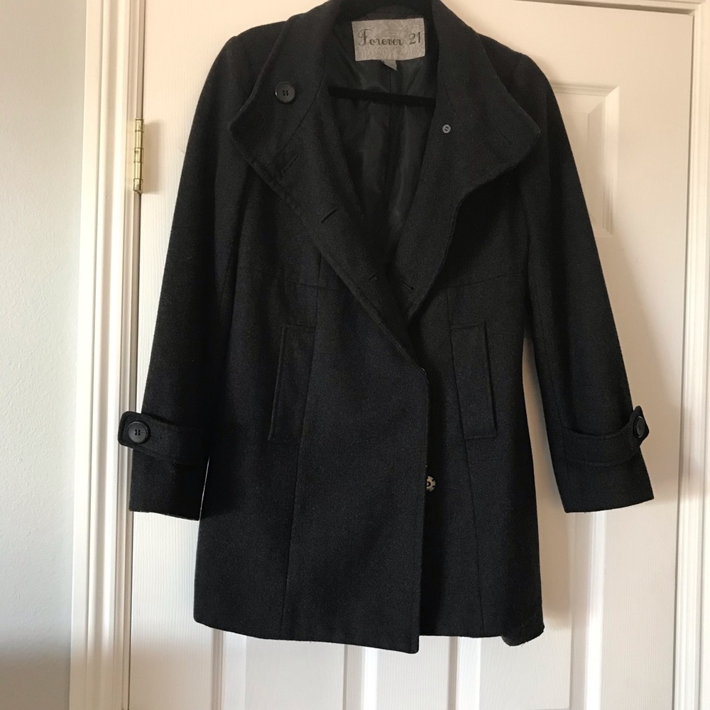 Grey coat